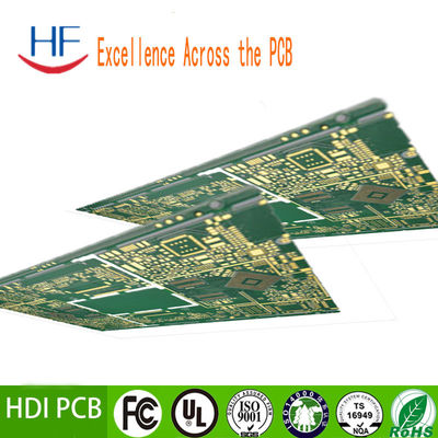 프로토타입 인쇄된 HDI PCB 제조 SMD 회로판 흰색 2 밀리