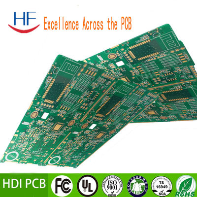1.2MM 배터리 6 층에 대한 딱딱한 HDI PCB 제조 보드