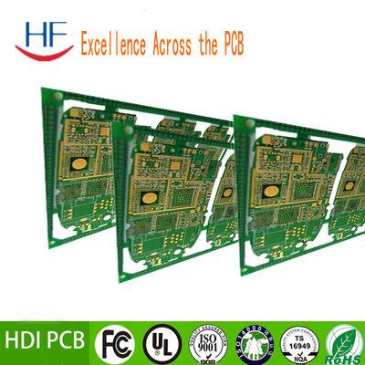 고속 HDI HF 전자 PCB 보드 디자인 빠른 회전 2oz ENIG 표면