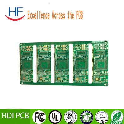 ENIG FR4 HDI 딱딱한 PCB 메인보드 제조 몰입 금 1.0mm