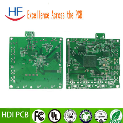 ENIG FR4 HDI 딱딱한 PCB 메인보드 제조 몰입 금 1.0mm